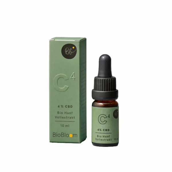 BioBloom - Bio CBD Öl 4% (400mg) - 10ml
