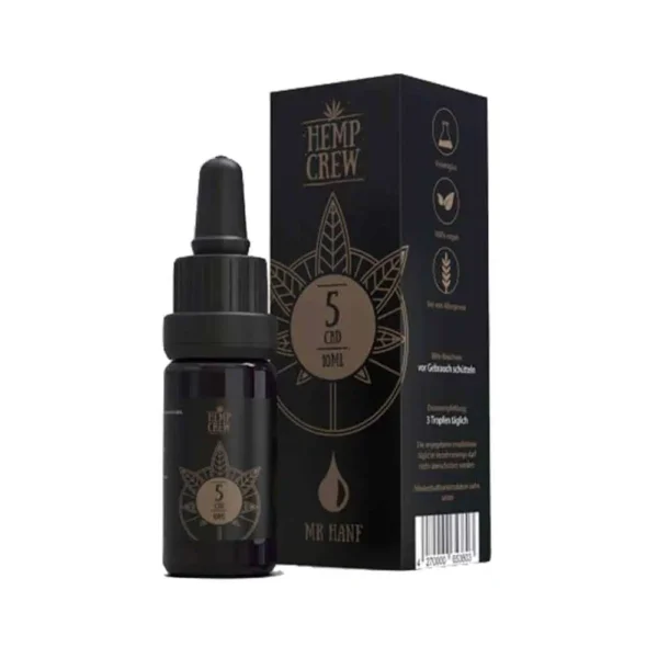 Hemp Crew - Mr Hanf - CBD Öl 5% (500mg) - 10ml