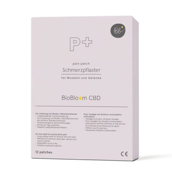 BioBloom CBD Pain Patches 20mg CBD/Pflaster